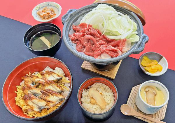 王林りんご2個と柿3個お土産付♫ 錦秋の山中渓谷紅葉さんぽと長田の大イチョウと松茸 うなぎ 柳川和牛 贅沢味覚の三饗宴2